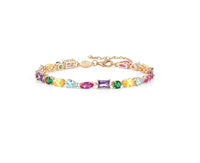 Bracciale Nomination Donna Colour Wave in Argento Zircone 149801/026 - 149801/026